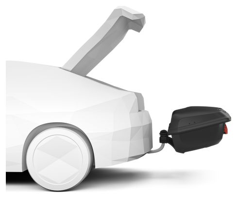 Thule Arcos Box L (400 L) Aanhangwagenkofboxtransportbox Zwart
