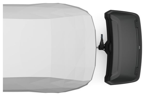 Thule Arcos Box L (400 L) Aanhangwagenkofboxtransportbox Zwart