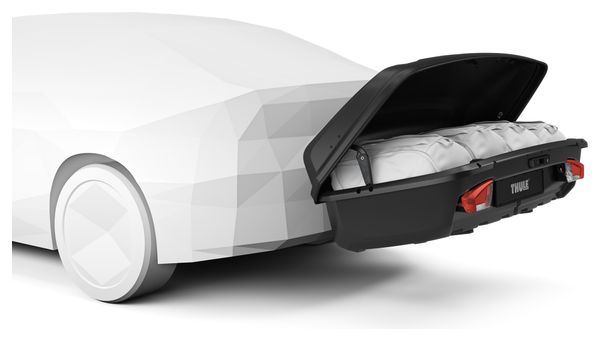 Thule Arcos Box L (400 L) Aanhangwagenkofboxtransportbox Zwart