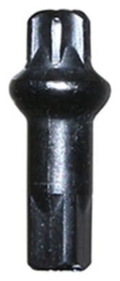 ECROU DE RAYON DT SWISS 15mm METAL LEGER NOIR 2mm (UNITE)