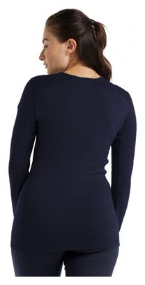 Camiseta de manga larga para mujer Icebreaker 260 Tech Navy