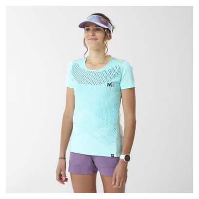 Camiseta Millet Intense Ts Ss W Azul Mujer S