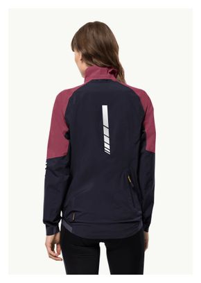 Jack Wolfskin Morobbia 2.5L Red Women's Rain Jacket