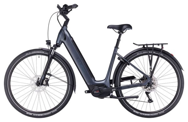 Cube Supreme Sport Hybrid Pro 625 Easy Entry Electric City Bike Shimano Deore 10S 625 Wh 700 mm Grey 2023