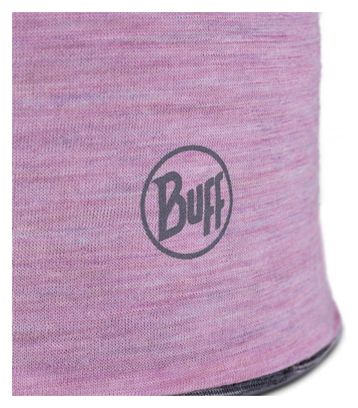 Buff Merino Reversible Children's Beanie Pink/Gray