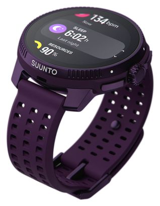 Suunto Race Titanium GPS Watch Titanium Amethyst