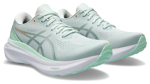 Chaussures de Running Femme Asics Gel Kayano 30 Vert Blanc