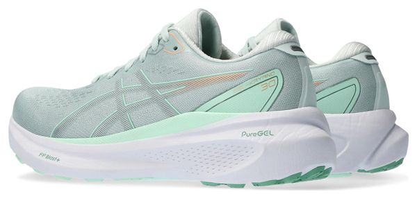 Asics Gel Kayano 30 Grün Weiß Damen Laufschuhe