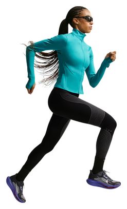 Collant lunghi riflettenti Nike Swift Flash neri da donna
