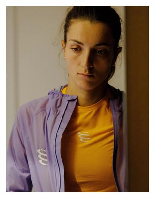 Veste Imperméable Compressport Hurricane Violet Femme