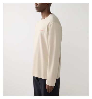 Maglietta a maniche lunghe Haglöfs beige da uomo