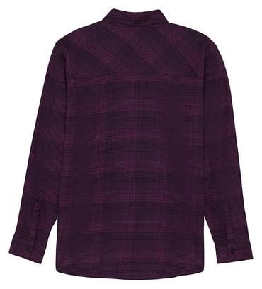 Fox Survivalist Donna Camicia a maniche lunghe Nero/Purple