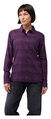 Fox Survivalist Donna Camicia a maniche lunghe Nero/Purple