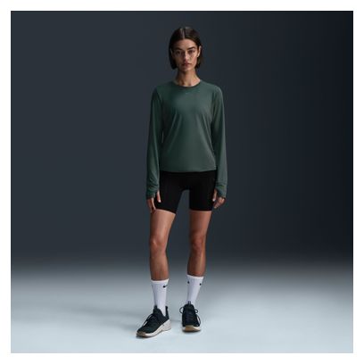 Maillot manches longues Nike One Classic Vert Femme