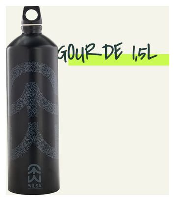 Gourde en aluminium recyclé 1 5 litre