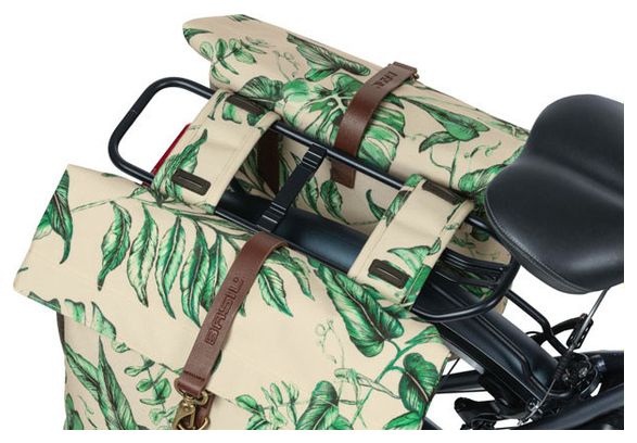 Basil Ever-Green 28-38L Borse Portapacchi Sabbia / Verde