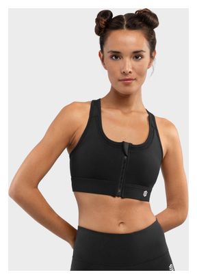 Brassière sport - Maintien élevé Fitness Femme Squat Black Noir