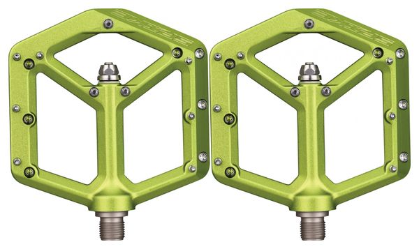 Spank Spike Reboot Flat Pedals Green