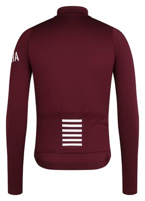 Maillot Manches Longues Rapha Pro Team Midweight Bordeaux Homme