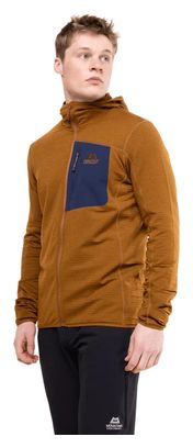 Mountain Equipment Lumiko con cappuccio Polar Brown Uomo