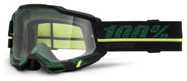100% Accuri Mask 2 grüne transparente Linsen