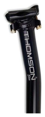 Tija de sillín Thomson Elite 31,6x367 mm respaldo negro