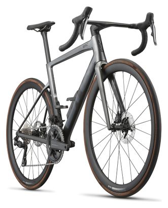 BMC Teammachine SLR 01 Three racefiets met Shimano Ultegra Di2 12-speed, 700 mm, zilver/grijs, 2027