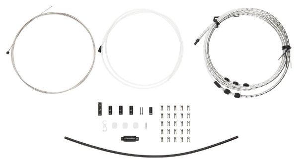 Kit Câble et Gaine pour Dérailleur Jagwire 1x Elite Link Shift Kit Argent