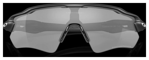 Lunettes Oakley Radar EV Path Clear To Black Iridium Photochromic - Steel / Réf : OO9208-13