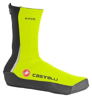 Castelli Intenso Shoe Covers Lime Yellow