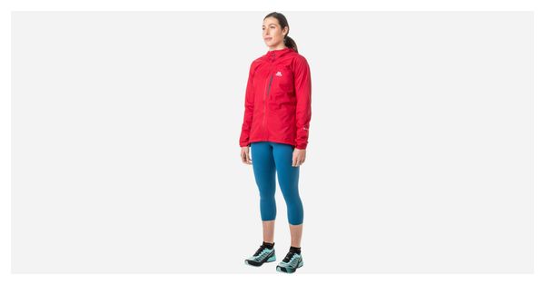 Chaqueta impermeable para mujer Mountain Equipment Firefly Roja