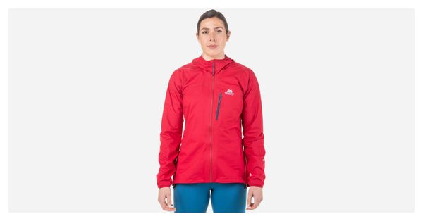 Chaqueta impermeable para mujer Mountain Equipment Firefly Roja