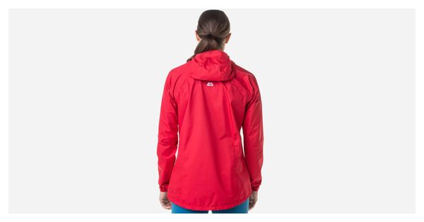 Chaqueta impermeable para mujer Mountain Equipment Firefly Roja