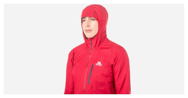 Chaqueta impermeable para mujer Mountain Equipment Firefly Roja