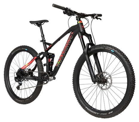 VTT Tout-Suspendu Rossignol All Track Trail Sram NX 11v 27.5 Noir Mat Rouge 2018