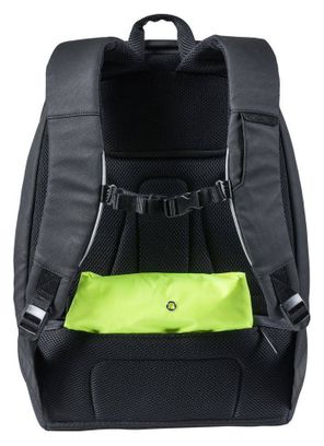 Zaino da bicicletta Basil B-Safe Nordlicht con striscia LED 18 litri nero
