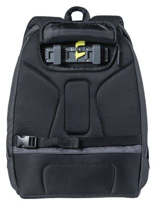 Zaino da bicicletta Basil B-Safe Nordlicht con striscia LED 18 litri nero