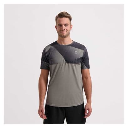 T-Shirt De Sport Manches Courtes Rogelli Rush - Homme - Taupe