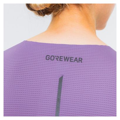 T shirt Manches Courtes Femme Gore Wear Contest 2.0 Violet