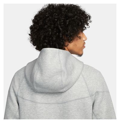 Sweat à capuche Nike Sportswear Tech Fleece Windrunner Gris Homme