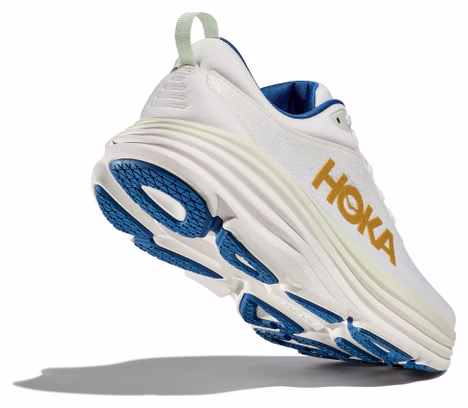 HOKA ホワイト ブルー 厚底 HOKA Skyward X Men's Blanc de Blanc/Virtual Blue – Holabird