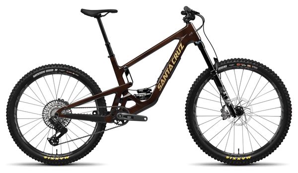 VTT Tout-Suspendu Santa Cruz Bronson 5 Carbone C Sram GX AXS 12V MX (29/27.5'') Marron 2025