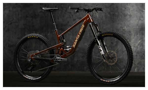 VTT Tout-Suspendu Santa Cruz Bronson 5 Carbone C Sram GX AXS 12V MX (29/27.5'') Marron 2025