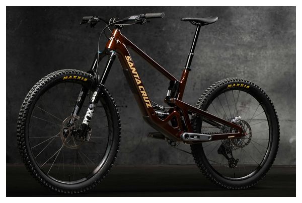 VTT Tout-Suspendu Santa Cruz Bronson 5 Carbone C Sram GX AXS 12V MX (29/27.5'') Marron 2025