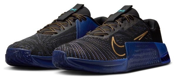 Chaussures Training Nike Metcon 9 AMP Bleu/Or Homme