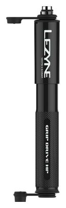 Pompe à Main Lezyne Grip Drive HP S (Max 120 psi / 8.3 bar) Noir