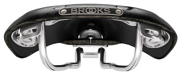 Brooks B15 Swallow Steel Unique - Black