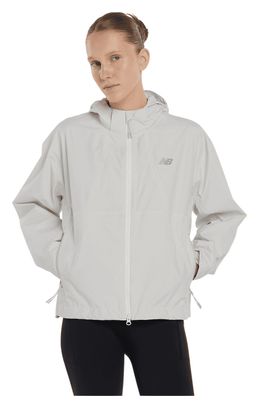Giacca impermeabile New Balance RC Waterproof Grigio Donna