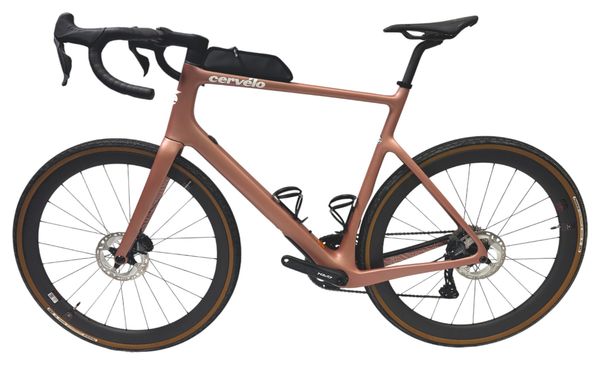 Produit reconditionné - Cervelo Aspero 5 Shimano GRX 815 Di2 11V Five Rose 2024 61 cm Cervelo Vélo - Gravel 61