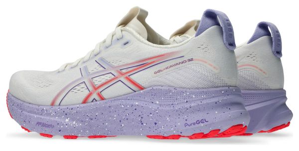 Asics Gel-Kayano 32 Tokyo White/Purple Women's Running Shoes